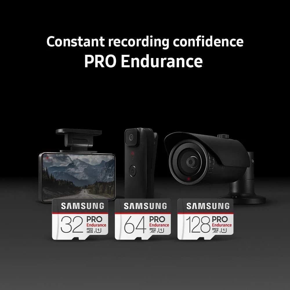 Samsung PRO Endurance 128GB MicroSDXC Card with Adapter | 100MB/s U1 Speed - view 5