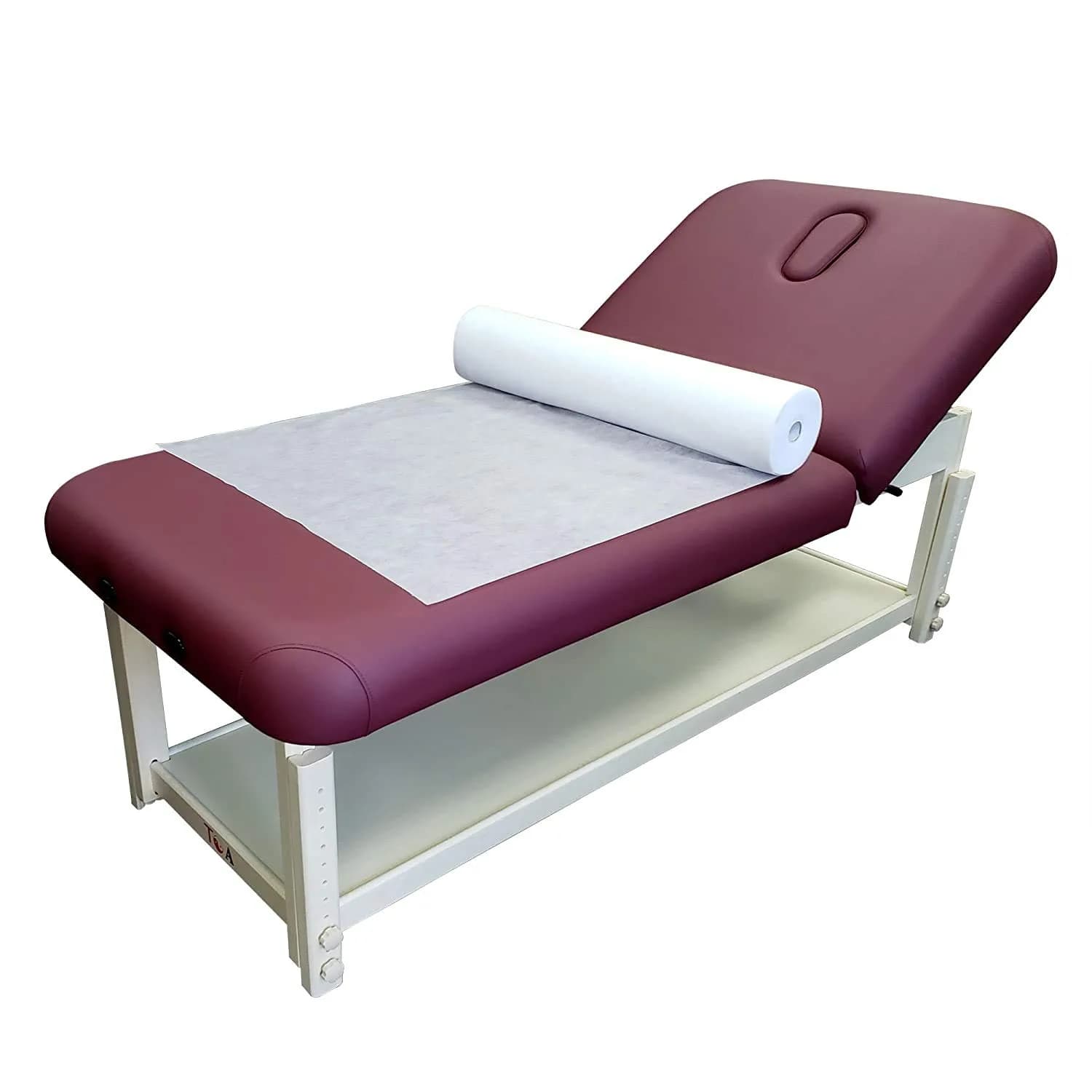 TOA Massage Bed Cover - 2 Rolls, 75 x 32 Inches | Non-Woven Disposable Sheets for Spa & Medical Use