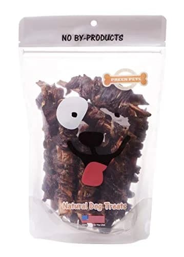 Preen Pets Beef & Sweet Potato Twist Dog Treats 2LB | Grain-Free, Protein-Rich, USA Ingredients thumbnail 1