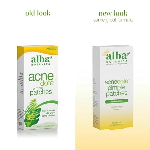 Alba Botanica Acnedote Pimple Patches 40 Count | Hydrocolloid Skincare for Acne Prone Skin thumbnail 2