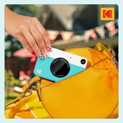 KODAK Printomatic Digital Camera 5MP | Portable Instant Print with Sticky-Back Photos thumbnail 6