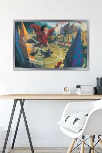 Trends International Harry Potter-Quidditch Wall Poster 24.25" x 35.75" | Modern Wall Art with Satin Finish thumbnail 6