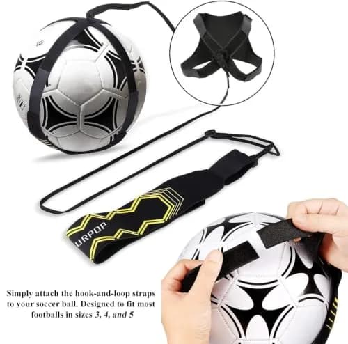 Surpop Adjustable Solo Soccer Trainer Belt for Kids and Adults | Solo Practice & Skill Development thumbnail 4