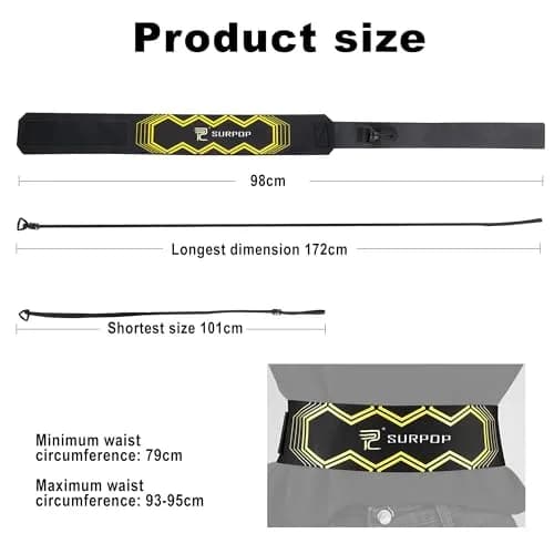 Surpop Adjustable Solo Soccer Trainer Belt for Kids and Adults | Solo Practice & Skill Development thumbnail 5