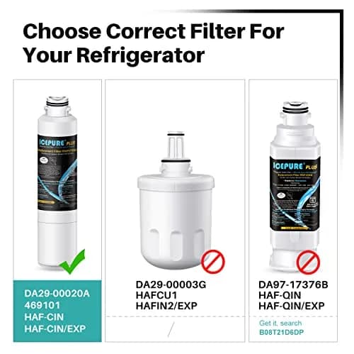 ICEPURE DA29-00020B Refrigerator Water Filter 3-Pack | NSF/ANSI 53 & 42 Certified for Heavy Metal Removal thumbnail 2