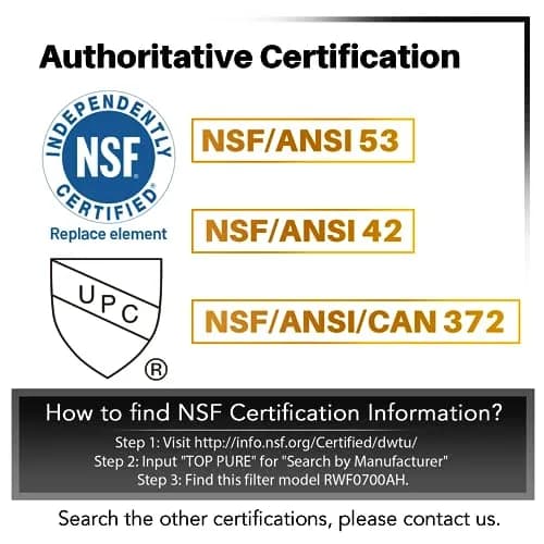 ICEPURE DA29-00020B Refrigerator Water Filter 3-Pack | NSF/ANSI 53 & 42 Certified for Heavy Metal Removal thumbnail 3
