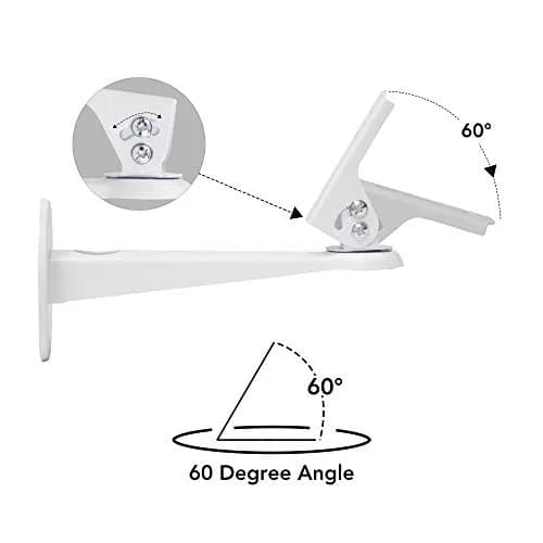 Drsn Mini Projector Wall Mount Bracket 20cm (7.87in) | Universal 360° Rotation, 8 lbs Capacity thumbnail 4