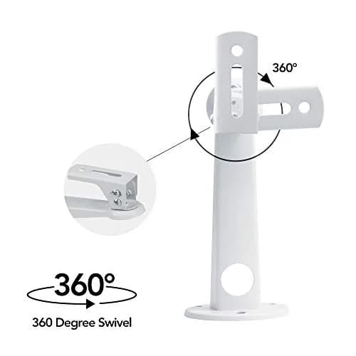 Drsn Mini Projector Wall Mount Bracket 20cm (7.87in) | Universal 360° Rotation, 8 lbs Capacity thumbnail 3