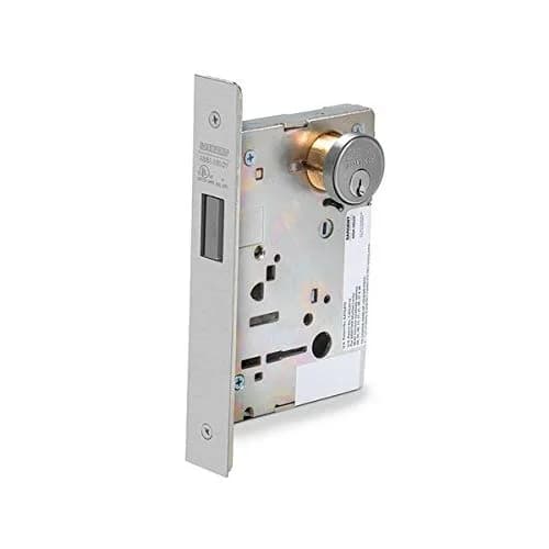 Sargent BP-8225 26D Mortise Lock, 9.25" Length | Satin Chrome Lock Body Only