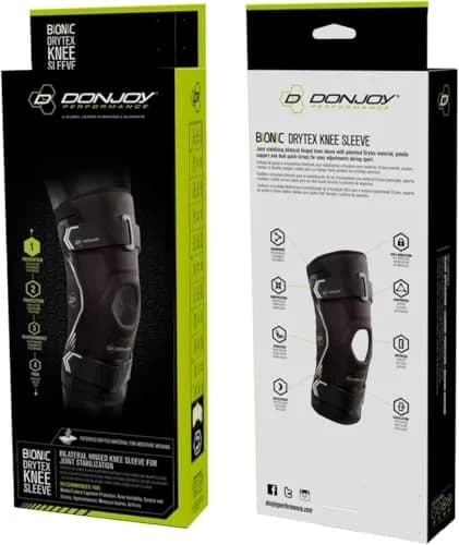 DonJoy Performance Bionic Drytex Hinged Knee Sleeve Small | FDA Approved Orthopedic Brace for Ligament Protection thumbnail 7