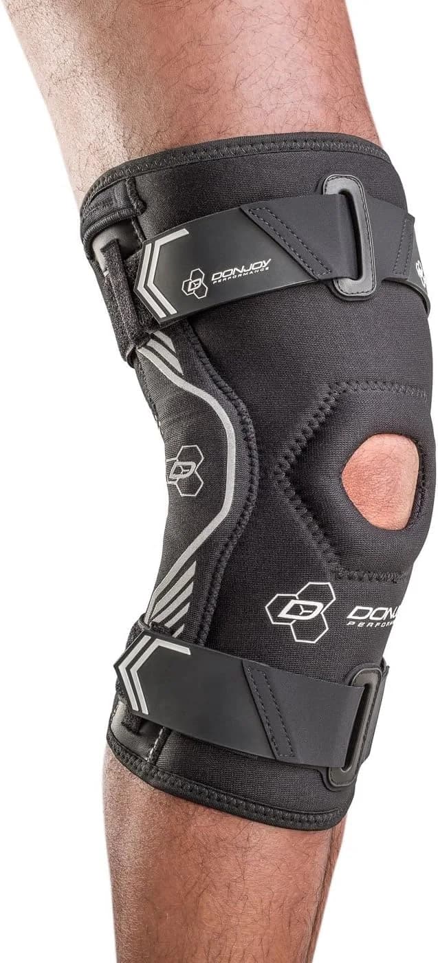 DonJoy Performance Bionic Drytex Hinged Knee Sleeve Small | FDA Approved Orthopedic Brace for Ligament Protection - main product image