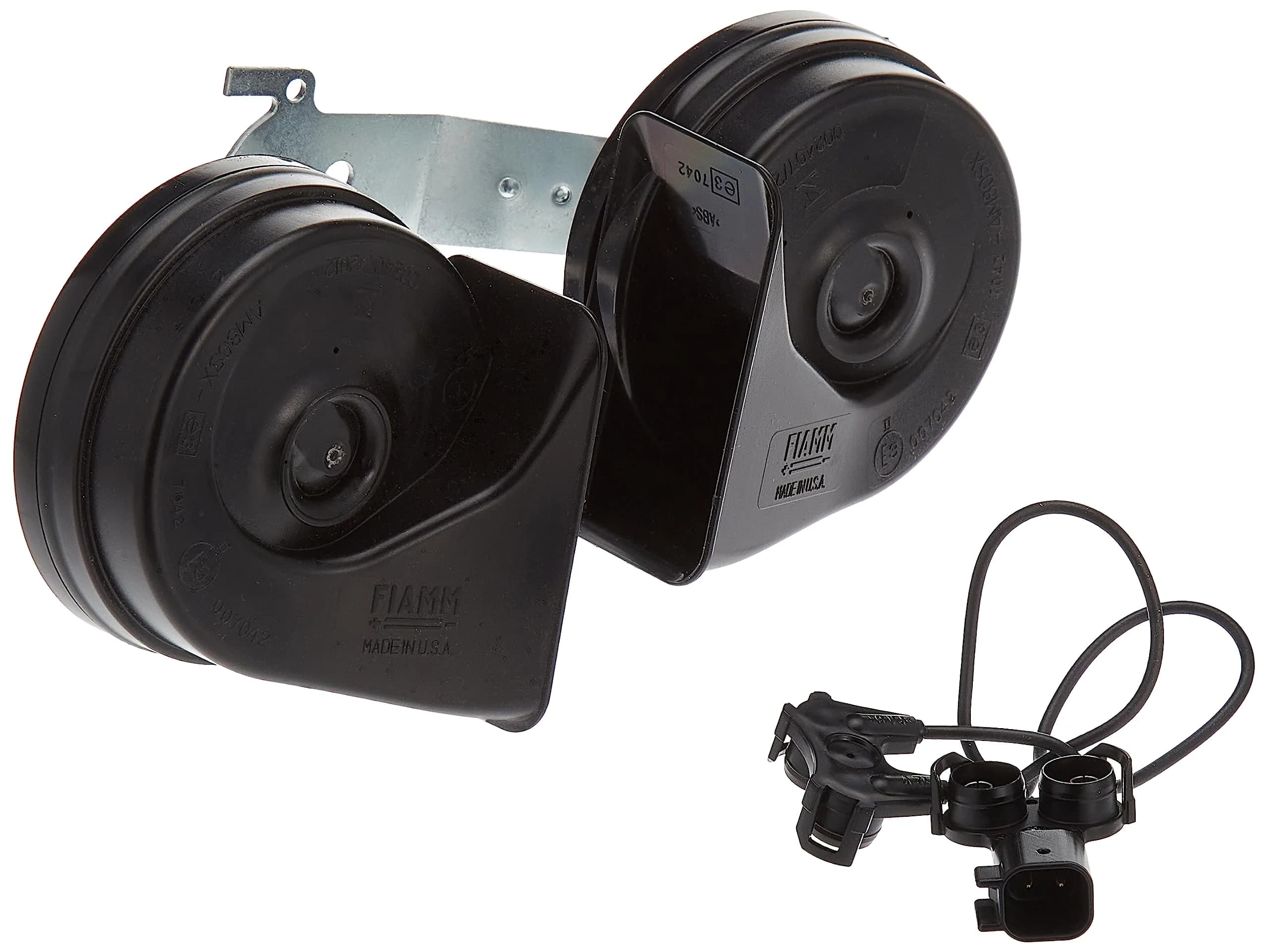 FIAMM Dual Horn Assembly GM/Chrysler/Ford 128dB | OE Replacement for Vehicles - main product image