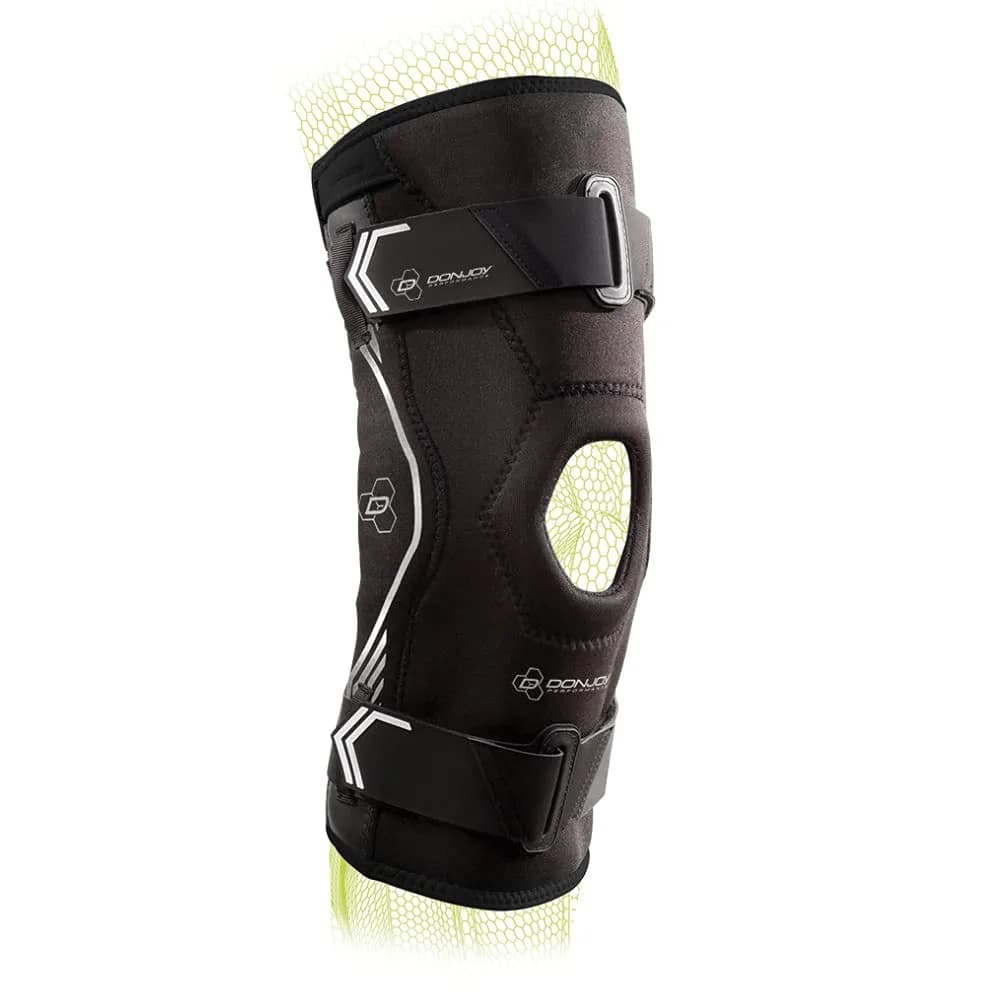 DonJoy Performance Bionic Drytex Hinged Knee Sleeve X-Large | Ligament Protection & Knee Instability Support — X-Large