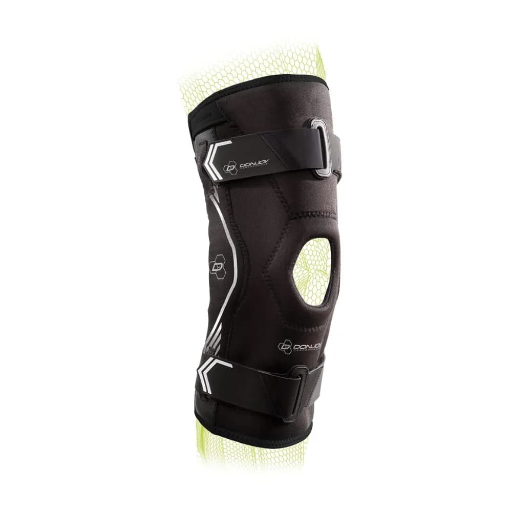 DonJoy Performance Bionic Drytex Knee Sleeve Large | Hinged Support for Sprains & Instability - main product image