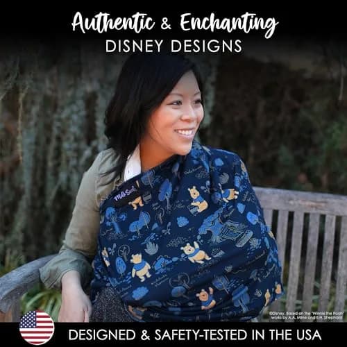 Milk Snob Original Disney 5-in-1 Cover Winnie the Pooh 61cm (24in) | Breathable Multi-Use Baby Cover thumbnail 5