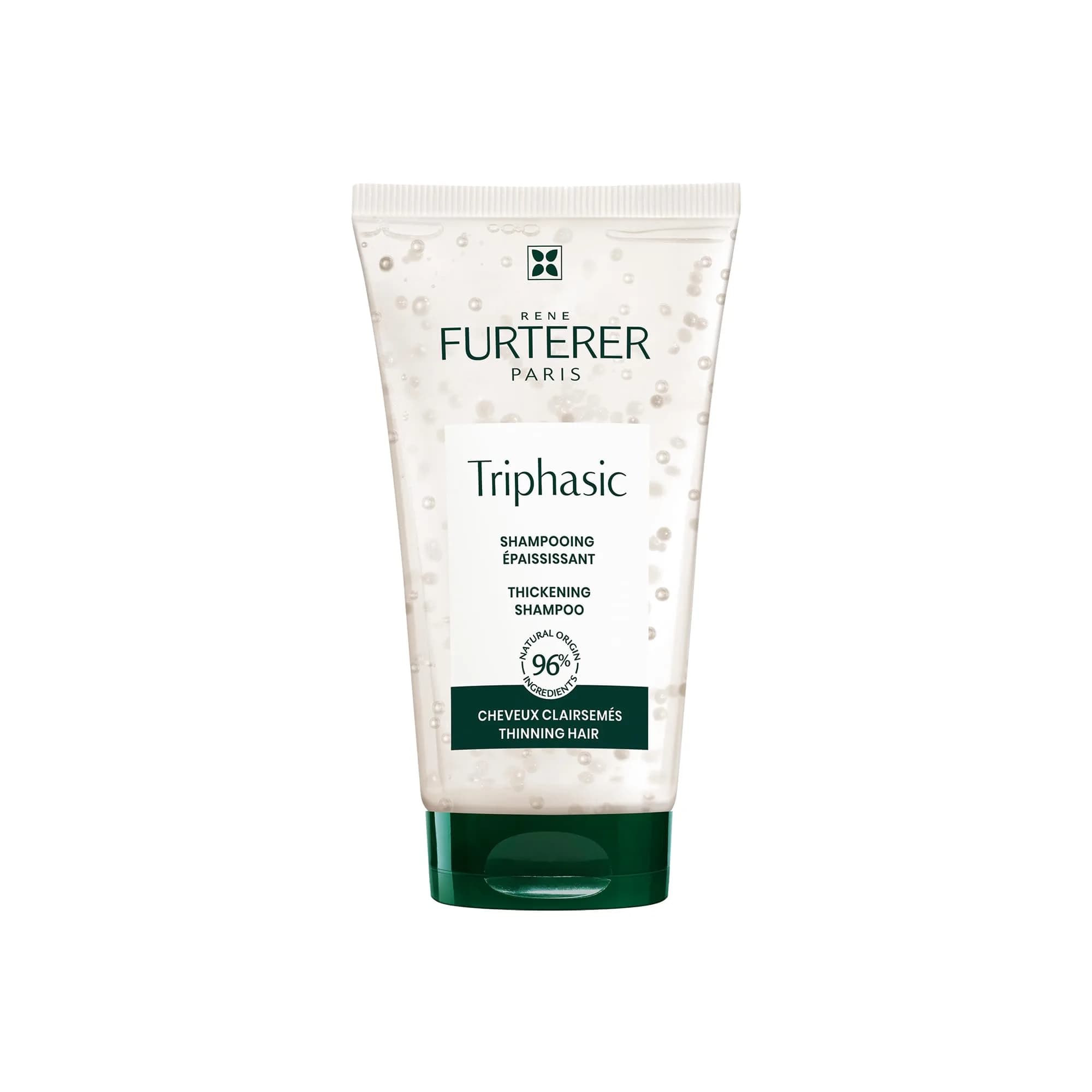 René Furterer TRIPHASIC Strengthening Shampoo for Thinning Hair, 50ml (1.6 oz) | Energizes Scalp & Promotes Thicker Hair — 1.6 Ounce