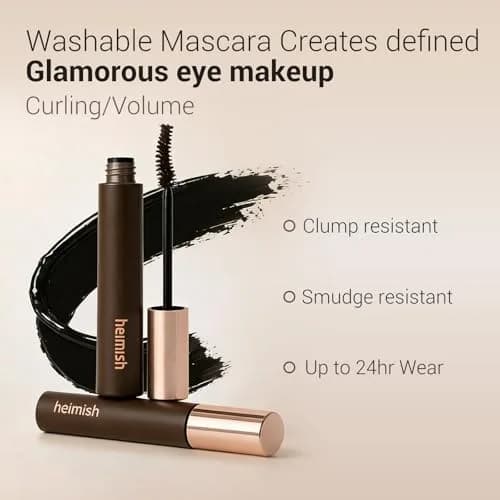 HEIMISH Dailism Smudge Stop Mascara 0.32oz (9g) | Curling & Lengthening, Waterproof, Smudge-proof thumbnail 2