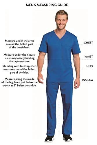 Cherokee WW Revolution Scrub Jacket Men Zip Front Nurse Jacket 5 Pockets | Breathable, Durable & Easy Care (70-120 chars) thumbnail 7