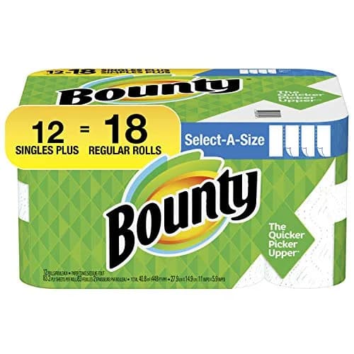 Bounty Select-A-Size Paper Towels, 2-Ply, 996 Sheets Total | Strong & Absorbent for Indian Households thumbnail 1