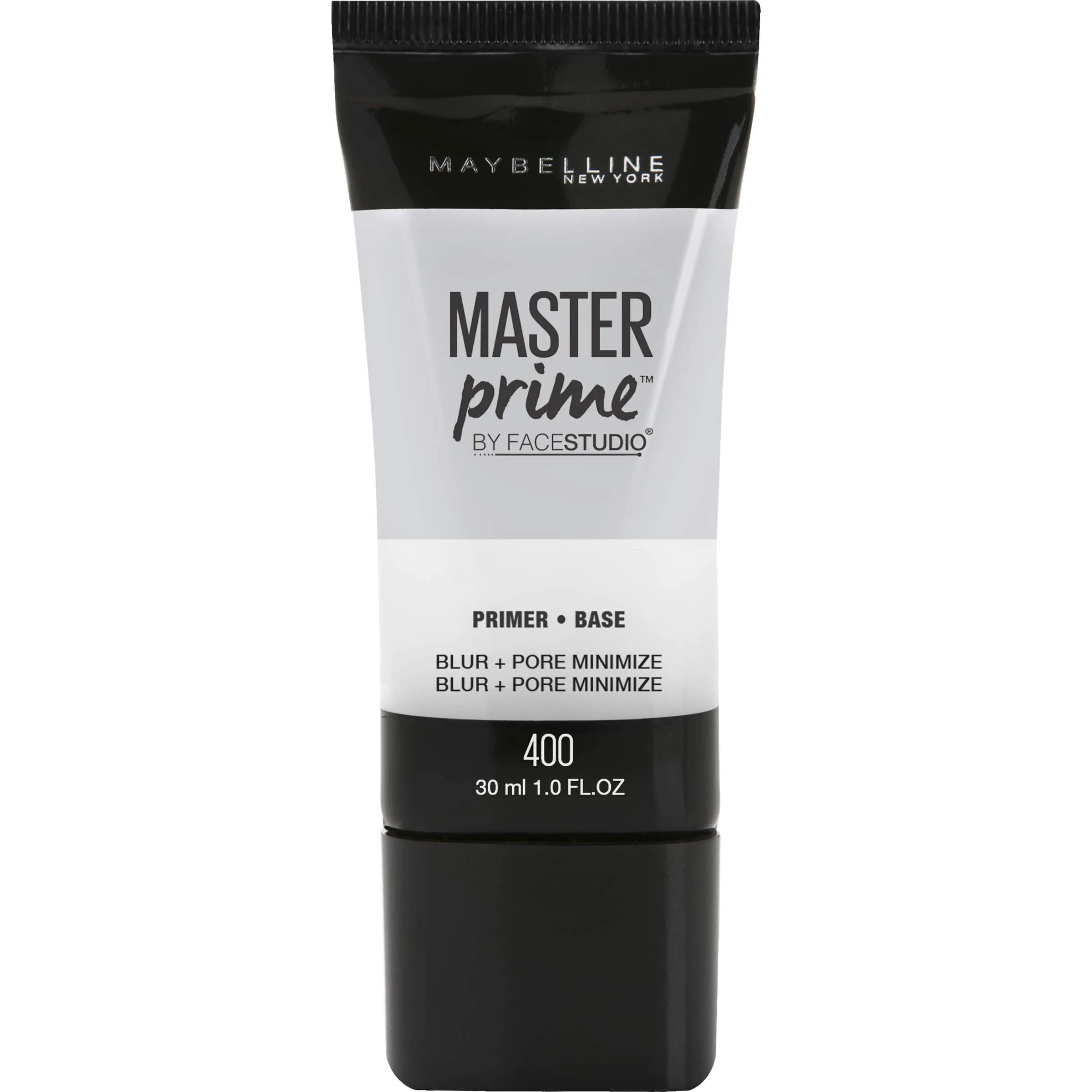 Maybelline New York Facestudio Master Prime Blur + Pore Minimize Primer 30ml (1 fl. oz.) | Lightweight Water-Based Formula — 400 BLUR + PORE MINIMIZE