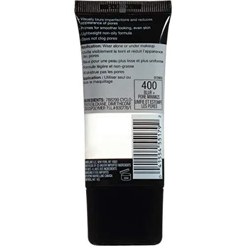 Maybelline New York Facestudio Master Prime Blur + Pore Minimize Primer 30ml (1 fl. oz.) | Lightweight Water-Based Formula thumbnail 2