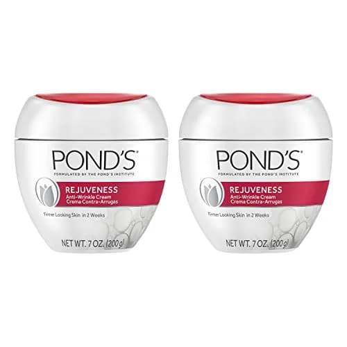 Pond's Rejuveness Anti-Wrinkle Cream Twin Pack, 396.89 g (14 Oz) | Reduces Fine Lines in 2 Weeks thumbnail 1