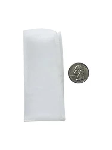 The Press Club 25 Micron Nylon Tea Filter Bags 2" x 4" | Reusable Food-Grade Filter thumbnail 2