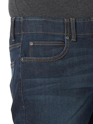 Lee Men's Extreme Motion Athletic Taper Jean Blue Strike 36W x 30L | Flexible Athletic Fit for Active Men thumbnail 5