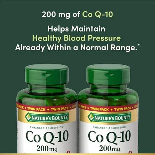 Nature's Bounty CoQ10 200mg Softgels, 160 Count (Pack of 2) | Supports Heart Health & Cellular Energy thumbnail 3