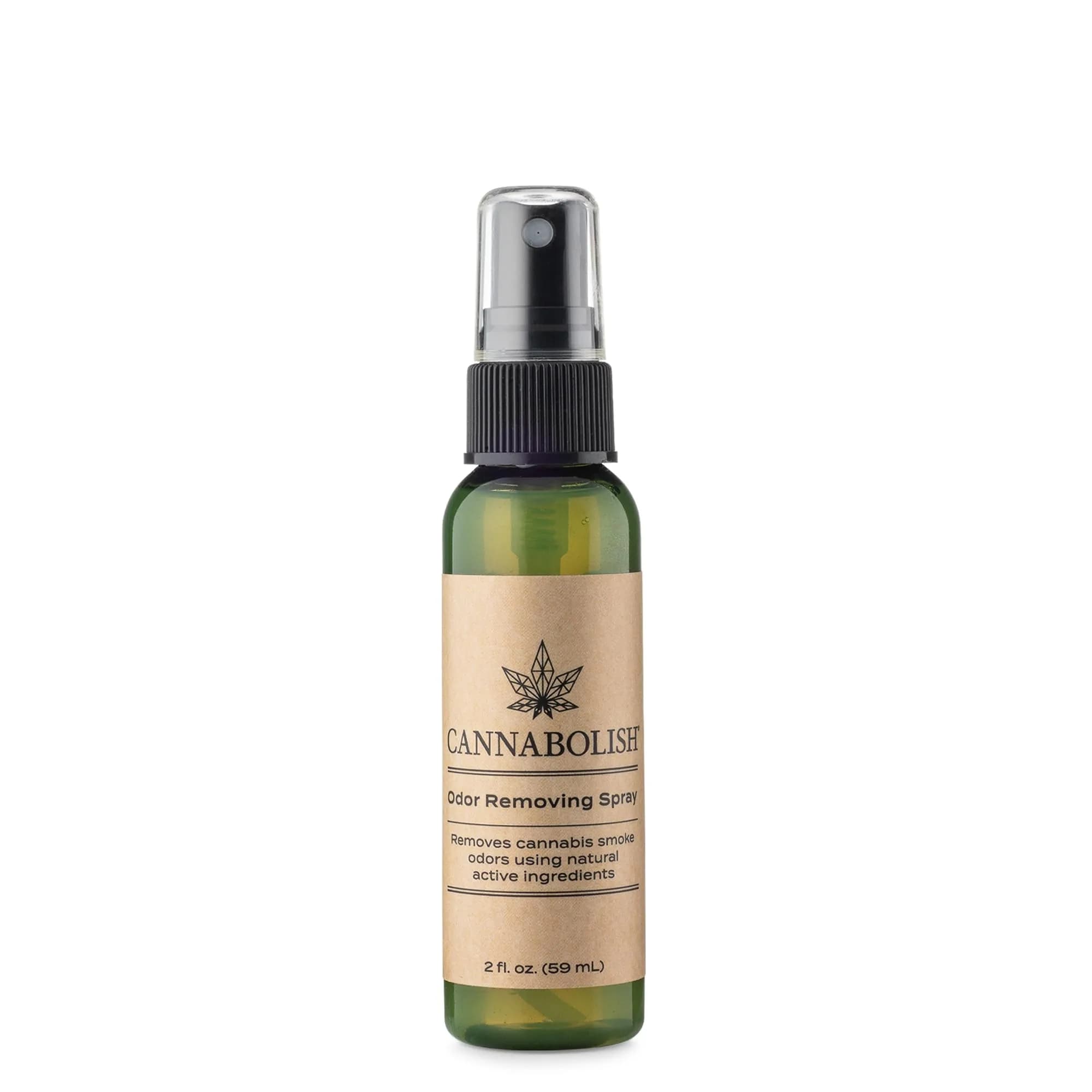 Cannabolish Wintergreen Smoke Odor Removing Spray 2 fl. oz. Travel Size | Natural, Safe Odor Control - main product image