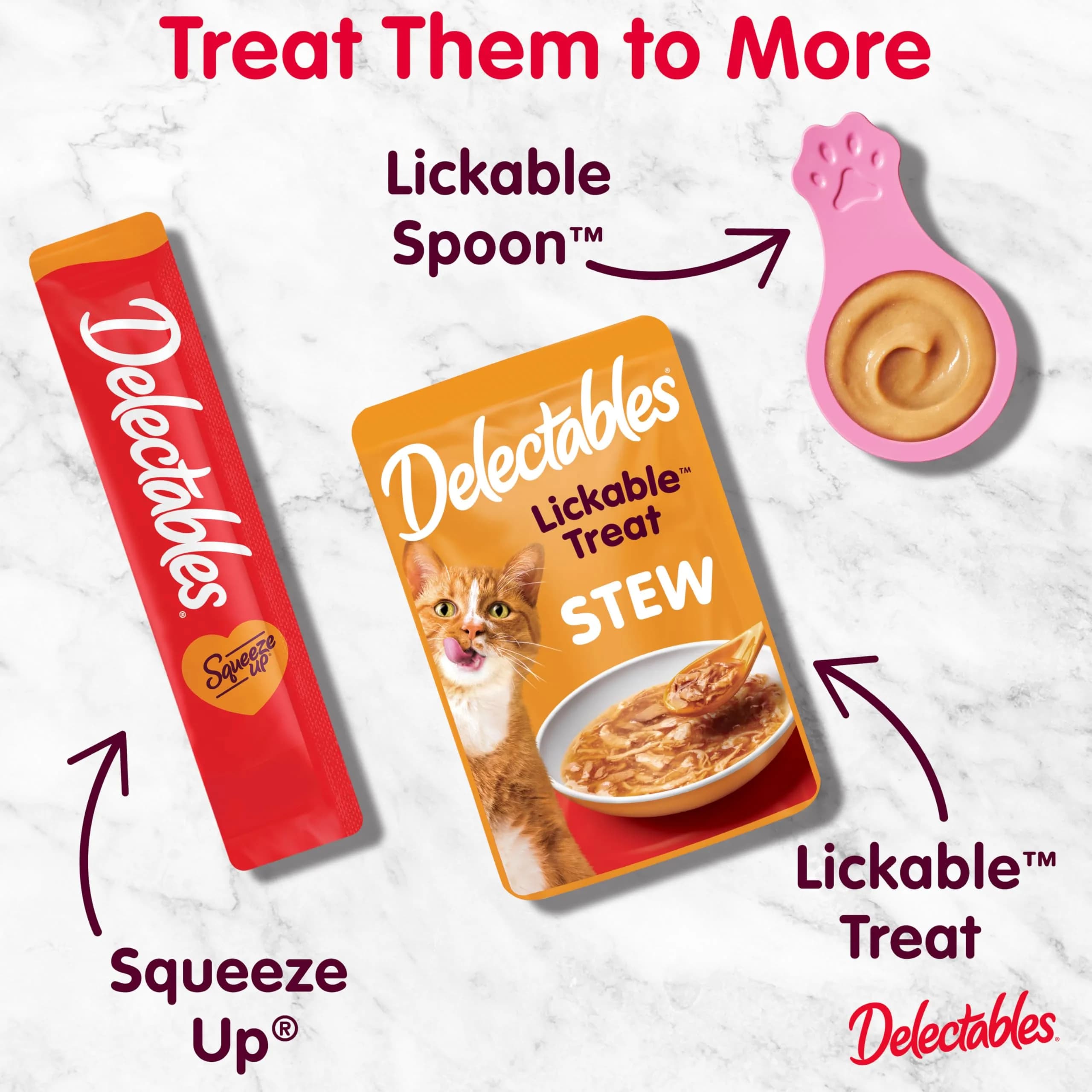 Delectables Squeeze Up Tuna & Shrimp Cat Treats 16 oz (32 Tubes) | Interactive Lickable Puree for Cats - view 8