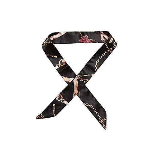 MosBug Fashion Bag Handle Ribbon Scarf 100cm x 4cm | Elegant Accessory for Women thumbnail 4
