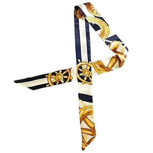 MosBug Fashion Bag Handle Ribbon Scarf 100cm x 4cm | Elegant Accessory for Women thumbnail 2