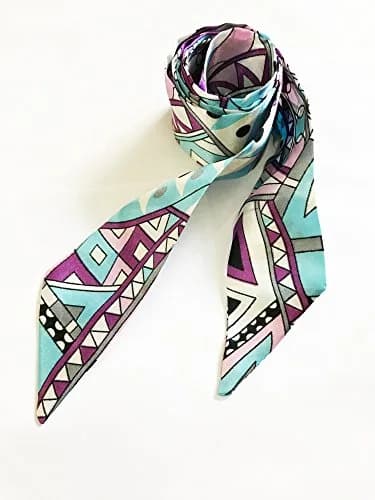 MosBug Fashion Bag Handle Ribbon Scarf 100cm x 4cm | Elegant Accessory for Women thumbnail 3