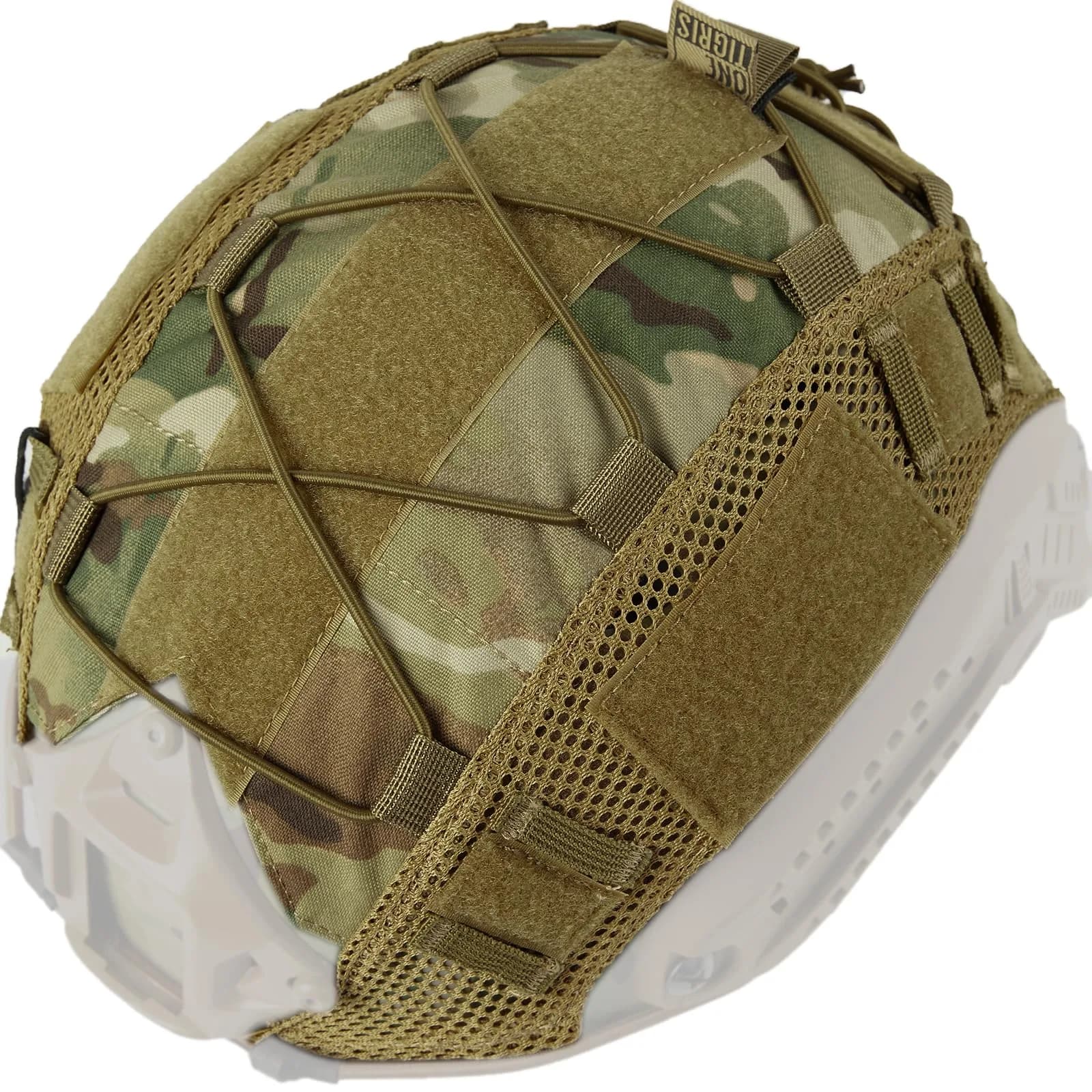 ONETIGRIS Helmet Cover, Tactical Fast Cover Cloth for PJ Helmet, Size M/L | Water-Resistant & Dust-Proof - main product image