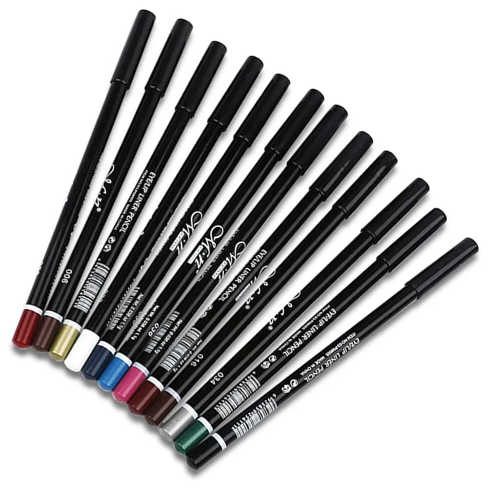 DC-BEAUTIFUL 12 Colors Eyeliner Pencil Set | Waterproof & Smudge-Proof Makeup - view 8