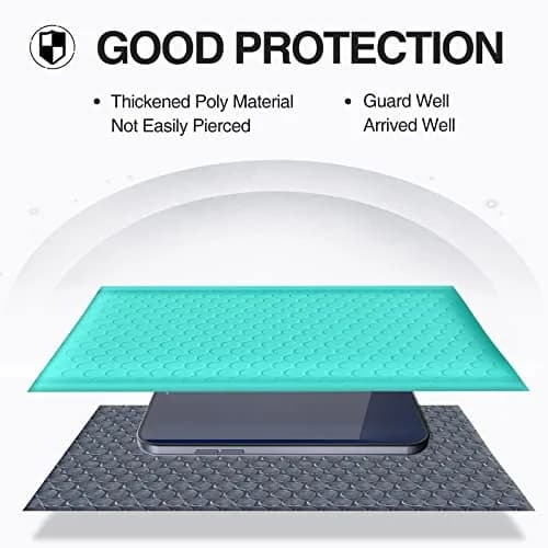 UCGOU Teal Bubble Mailers 4x8 Inch (50 Pack) | Opaque Poly Padded Envelopes for Shipping thumbnail 5