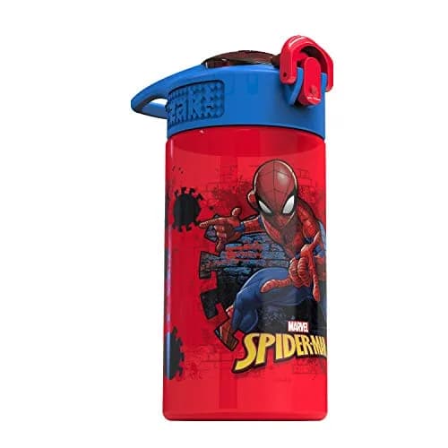 Zak Designs Marvel Spider-Man Kids Water Bottle 492ml (16 oz) | Leak-Proof & BPA-Free for Daily Hydration thumbnail 6