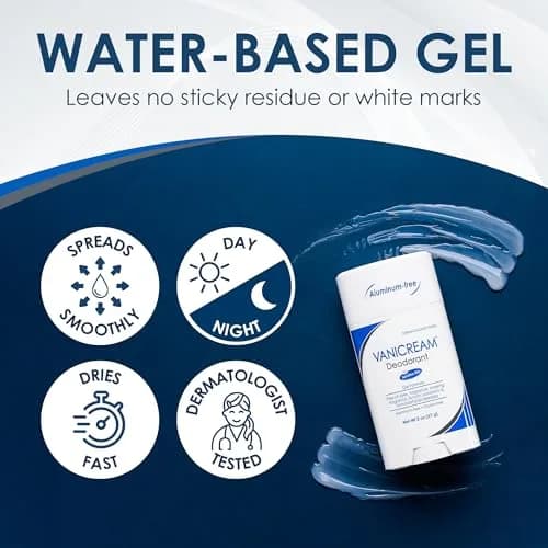 Vanicream Aluminum-Free Gel Deodorant 59ml (2 Oz) | Dermatologist-Recommended for Sensitive Skin thumbnail 4