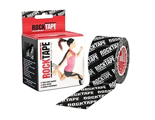 RockTape Athletic Tape & Wraps, Black Logo, 5cm x 5m (2" x 16.4') | Professional Healthcare Support thumbnail 1