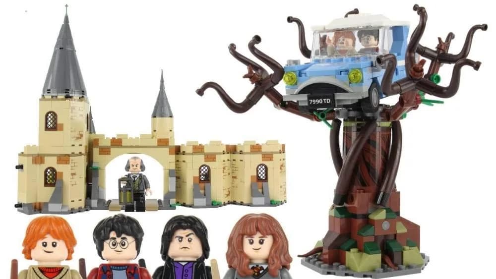 LEGO Harry Potter Hogwarts Whomping Willow 75953 Building Set with Ford Anglia & Minifigures | ASTM-Tested Educational Toy for Ages 8-14 - view 5