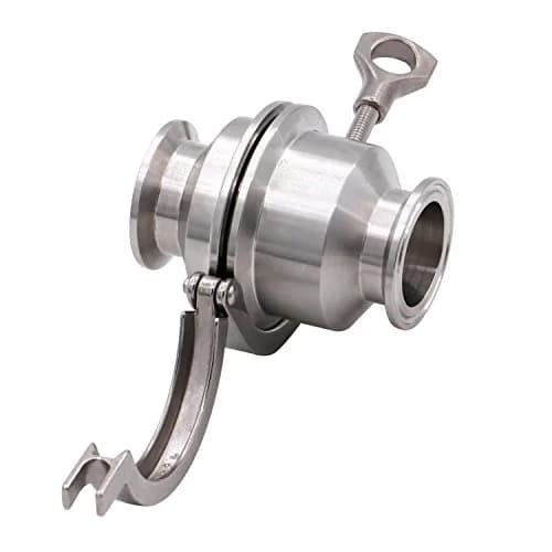 DERNORD 1.5" Tri Clamp Sanitary Check Valve | Stainless Steel 304, FKM Gasket, 10 Bar Pressure thumbnail 1