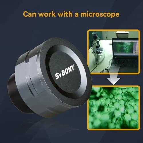 SVBONY SV105 Telescope Camera 1.25" IMX307 CMOS Color Eyepiece Camera | 2MP 1080p USB 2.0 for Astrophotography thumbnail 8
