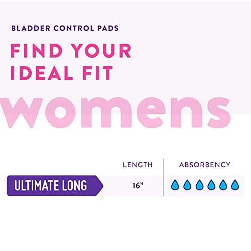 Prevail Plus Long Length Incontinence Pads Ultimate Absorbency 16 inch (40.64 cm) | USA Imported, Duties Included thumbnail 4