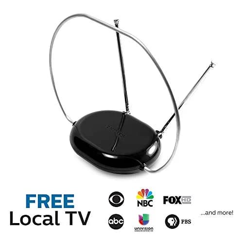 Philips Rabbit Ears Indoor TV Antenna, Dipole & Circular Loop | 1080p HD, 4K/8K Ready, ATSC 3.0, Black thumbnail 9