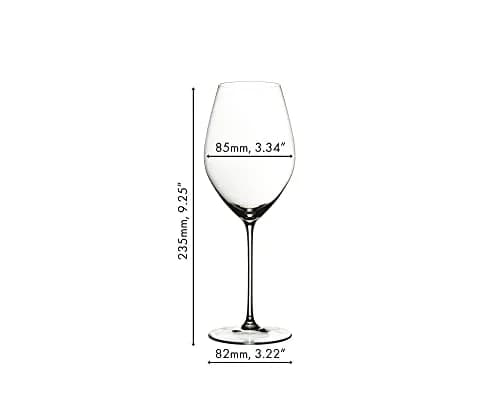 Riedel Veritas Champagne Wine Glasses Set of 4 | Premium Crystal, 16 oz, Dishwasher Safe thumbnail 5