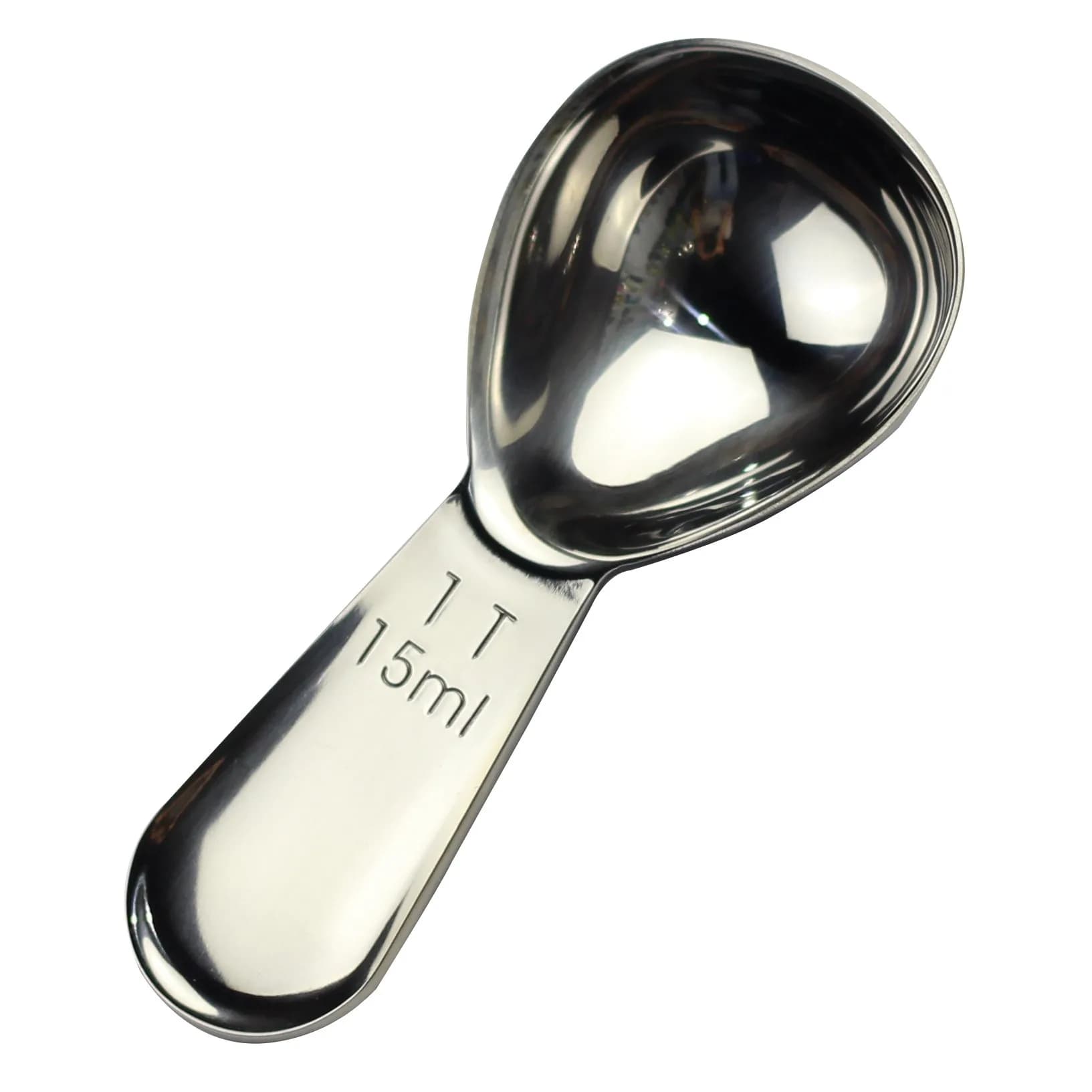 CoaGu 15ml Stainless Steel Coffee Scoop | Precision Measurement for Ground Coffee