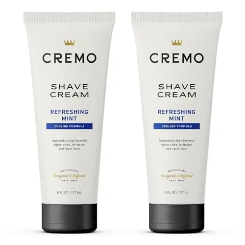 Cremo Cooling Shaving Cream for Men, 355ml (12 Fl Oz) | Fights Nicks, Irritation & Razor Burn thumbnail 1