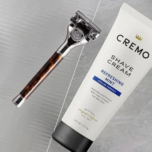 Cremo Cooling Shaving Cream for Men, 355ml (12 Fl Oz) | Fights Nicks, Irritation & Razor Burn thumbnail 2