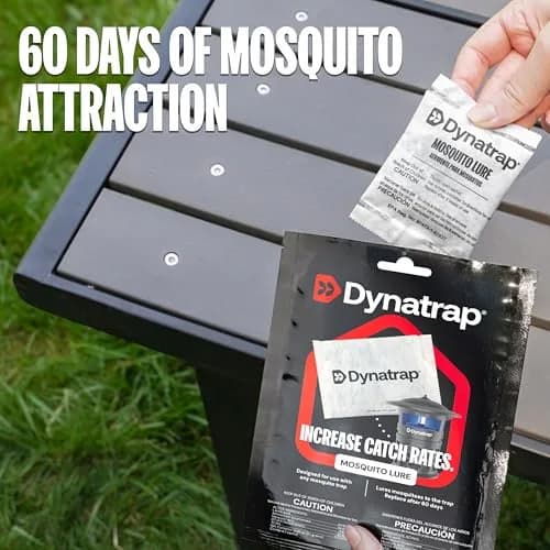 DynaTrap Atrakta Mosquito Lure Sachet for DynaTrap Insect Traps | 60-Day Mosquito Attractant thumbnail 7